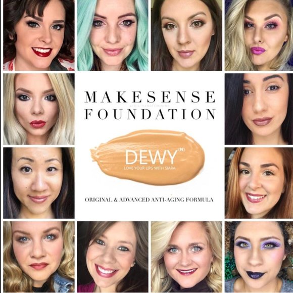 Dewy MakeSence Original Foundation by SeneGence - Picture 1 of 4